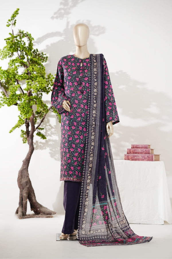 BIN SAEED Luxury Lawn Printed 3pcs Stitched Vol-18 3Piece Stitched COLLECTION 2026 D-#48