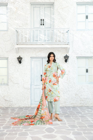 ROOH BY TAWAKKAL LUXURY FESTIVAL SCHIFFLI CHIKENKARI EMBROIDERY 3PIECE STITCHED COLLECTION 2026 D#-02