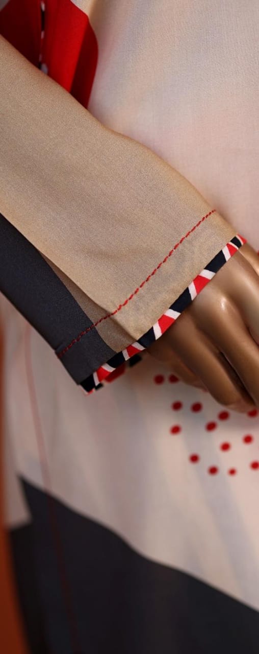 HZ LINEN CO-ORD'S 2PIECE DIGITAL PRINTED STITCHED COLLECTION 2025. HZLCR- 2011