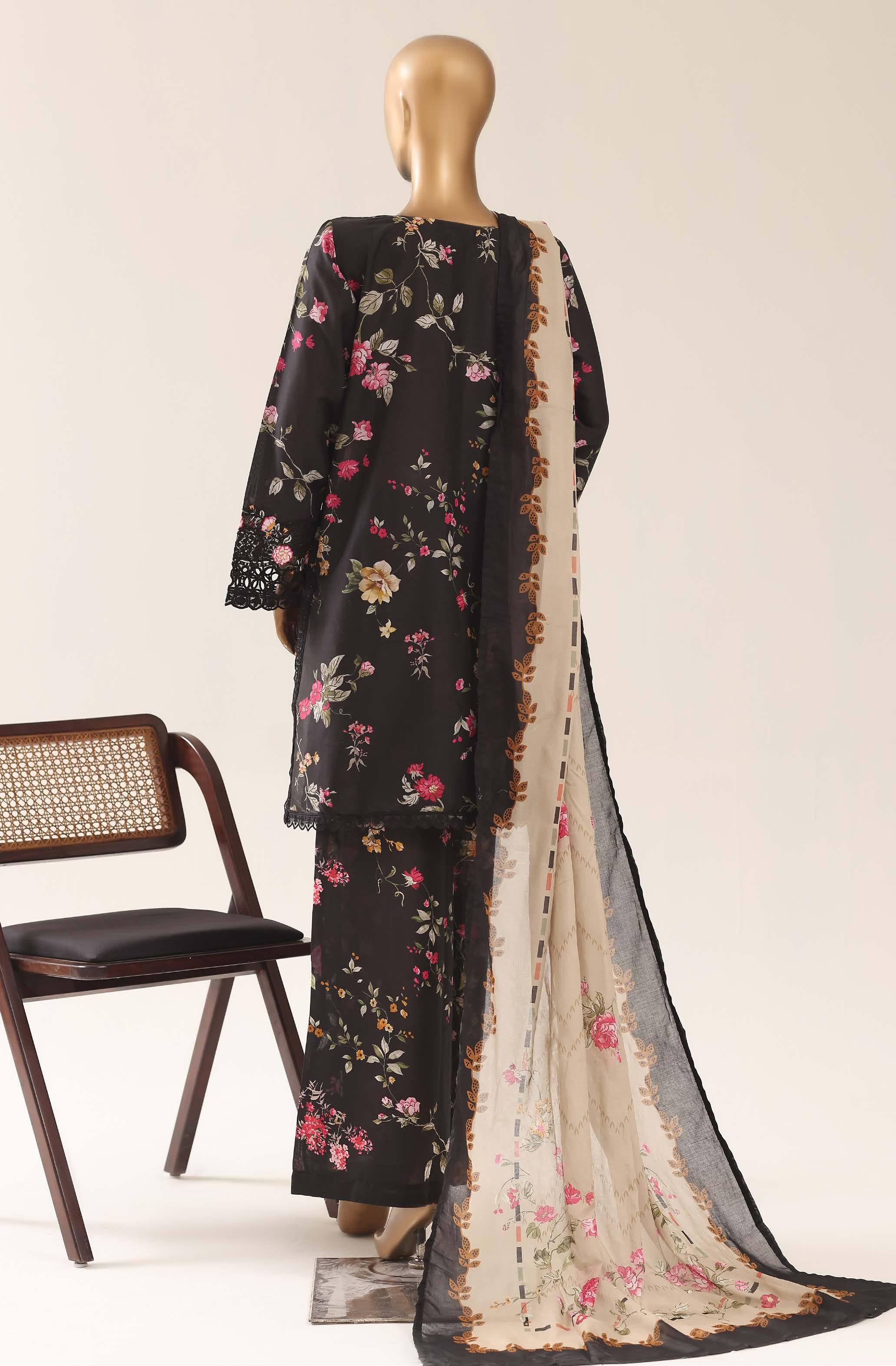Sadabahar Malika Embroidery Lawn Short Length 3Piece Stitched Vol-08 Collection 2026 D#05
