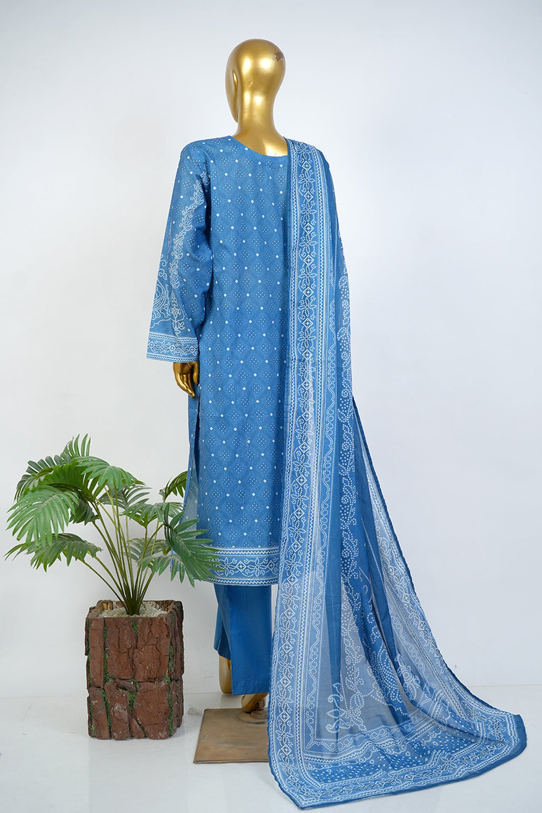 BIN SAEED Luxury Lawn Printed 3pcs Stitched Vol-30 3Piece Stitched COLLECTION 2026 D#-135