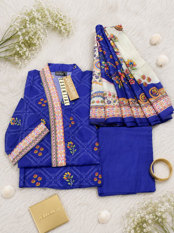 Zellbery Ready To Wear Luxury Lawn Printed 3pcs Stitched COLLECTION 2026 D#-01