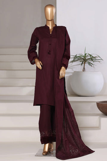Sadabahar Stitched 3 Piece Premium Cross Texture With Velvet WITH Collection 2025 D#-02