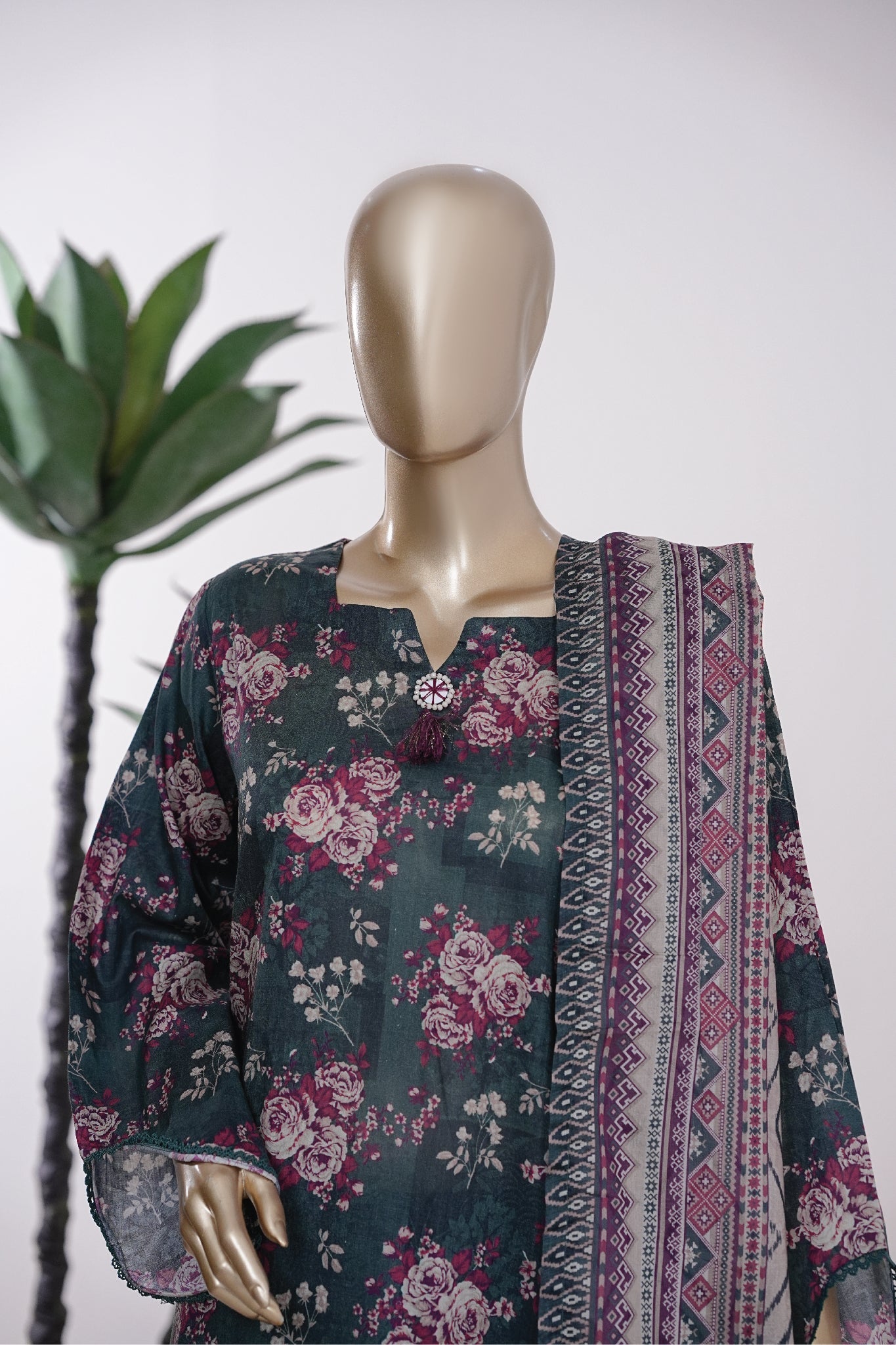 BIN SAEED Luxury Lawn Printed 3pcs Stitched Vol-18 3Piece Stitched COLLECTION 2026 D-#29