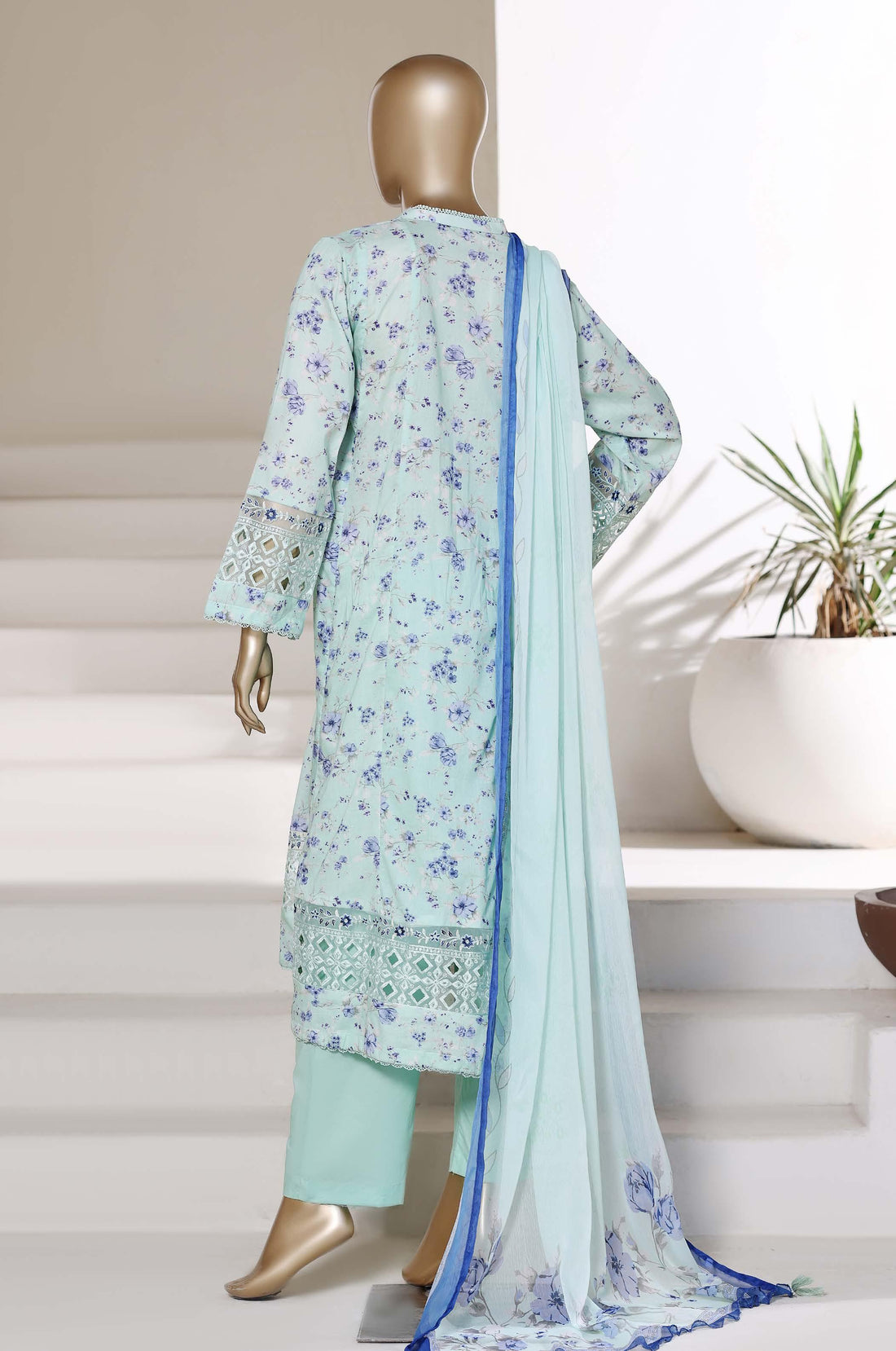Sadabahar Luxury Peplum Frock Style Embroidery 3Piece Stitched COLLECTION 2026. D#02