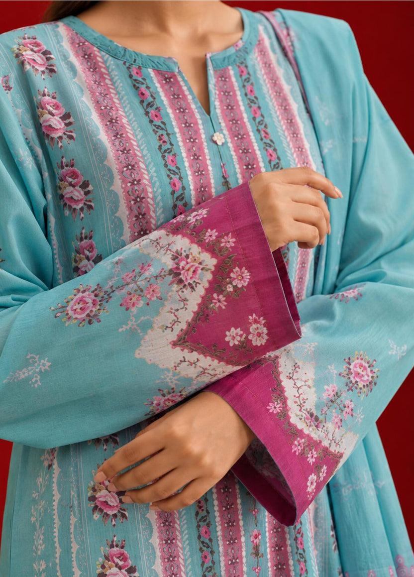 Sadabahar Ready To Wear Textured Lawn Printed Vol-14 3Piece Stitched Collection 2026 D#-03