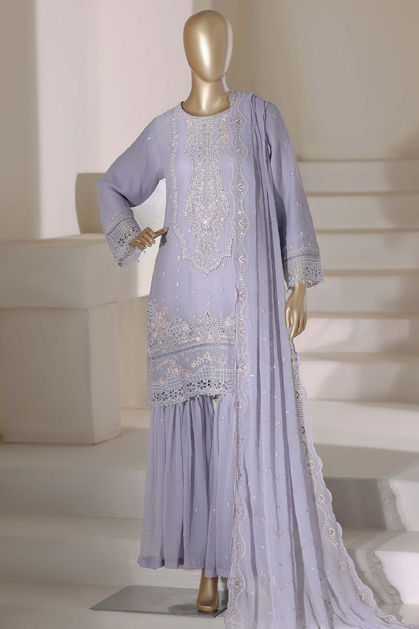 SADABAHAR Luxury Chiffon Afsanay Vol 20 3Piece Collection 2026 SAFC -1014