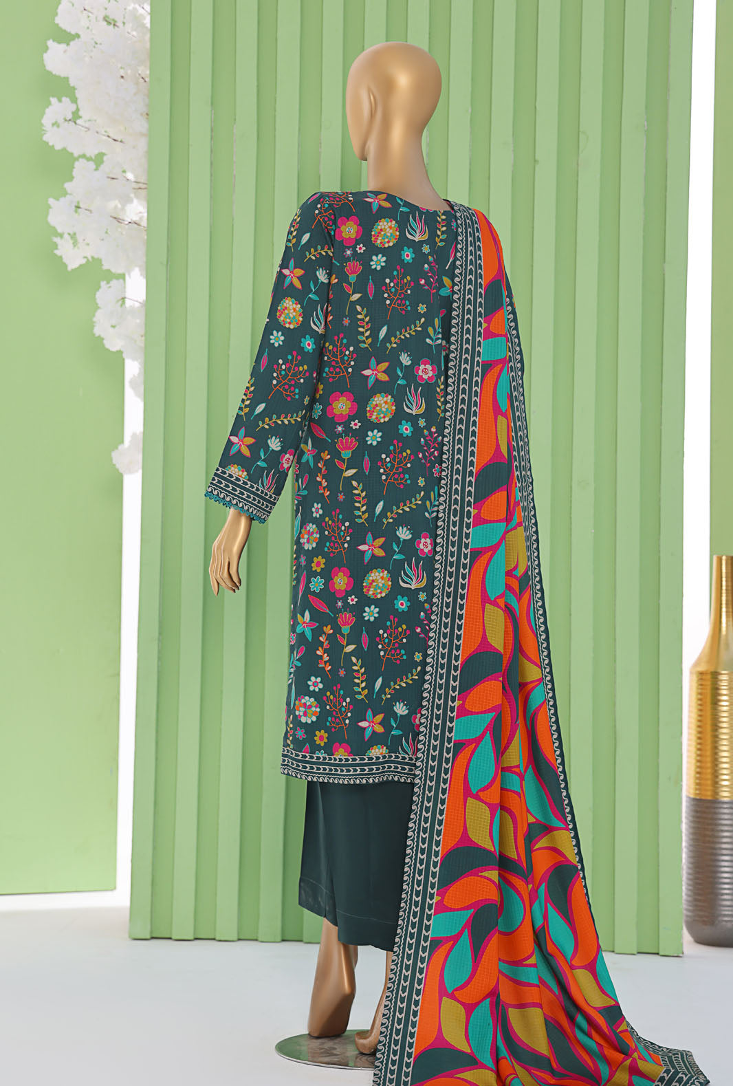 Vogue By HZ Textiles Printed Viscose Suit Unstitched 3 Piece Winter Collection 2025 D-06