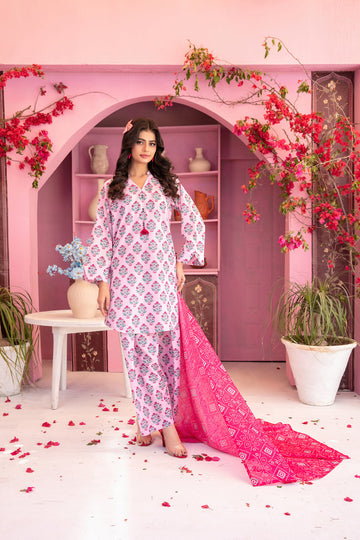 CORA VOL-02 BY TAWAKKAL LUXURY PRINTED LAWN 3PIECE STITCHED COLLECTION 2026 D#-03