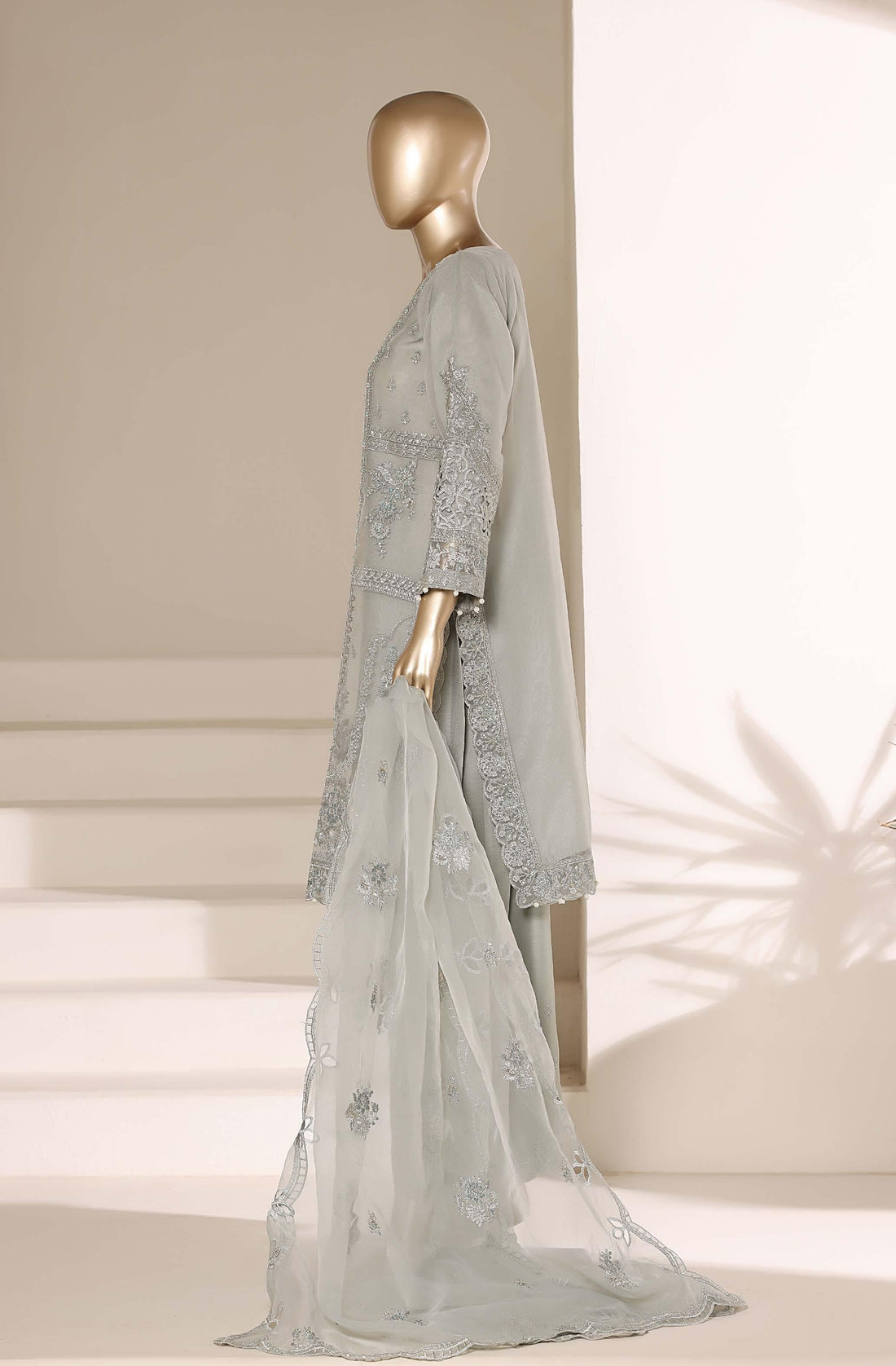 SADABAHAR LUXURY FORMAL FESTIVE °MAHPARA° ORGANZA EMBROIDERED 3PIECE STITCHED Vol-03 COLLECTION 2026 D#-03