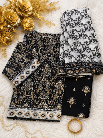 Tawakkal Luxury Lawn Printed 3pcs Stitched Vol-01 3Piece Stitched COLLECTION 2026 D#-07