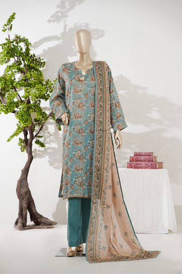 BIN SAEED Luxury Lawn Printed 3pcs Stitched Vol-18 3Piece Stitched COLLECTION 2026 D-#22