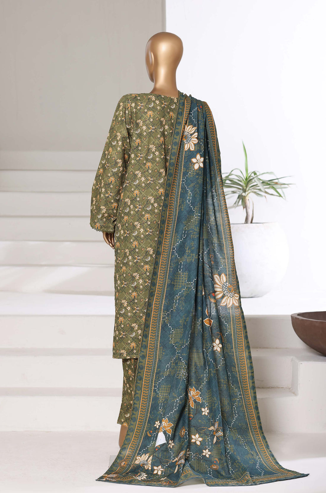 Sadabahar Printed Khadder 3PCS Stitched Vol—3 Collection 2025 D-22
