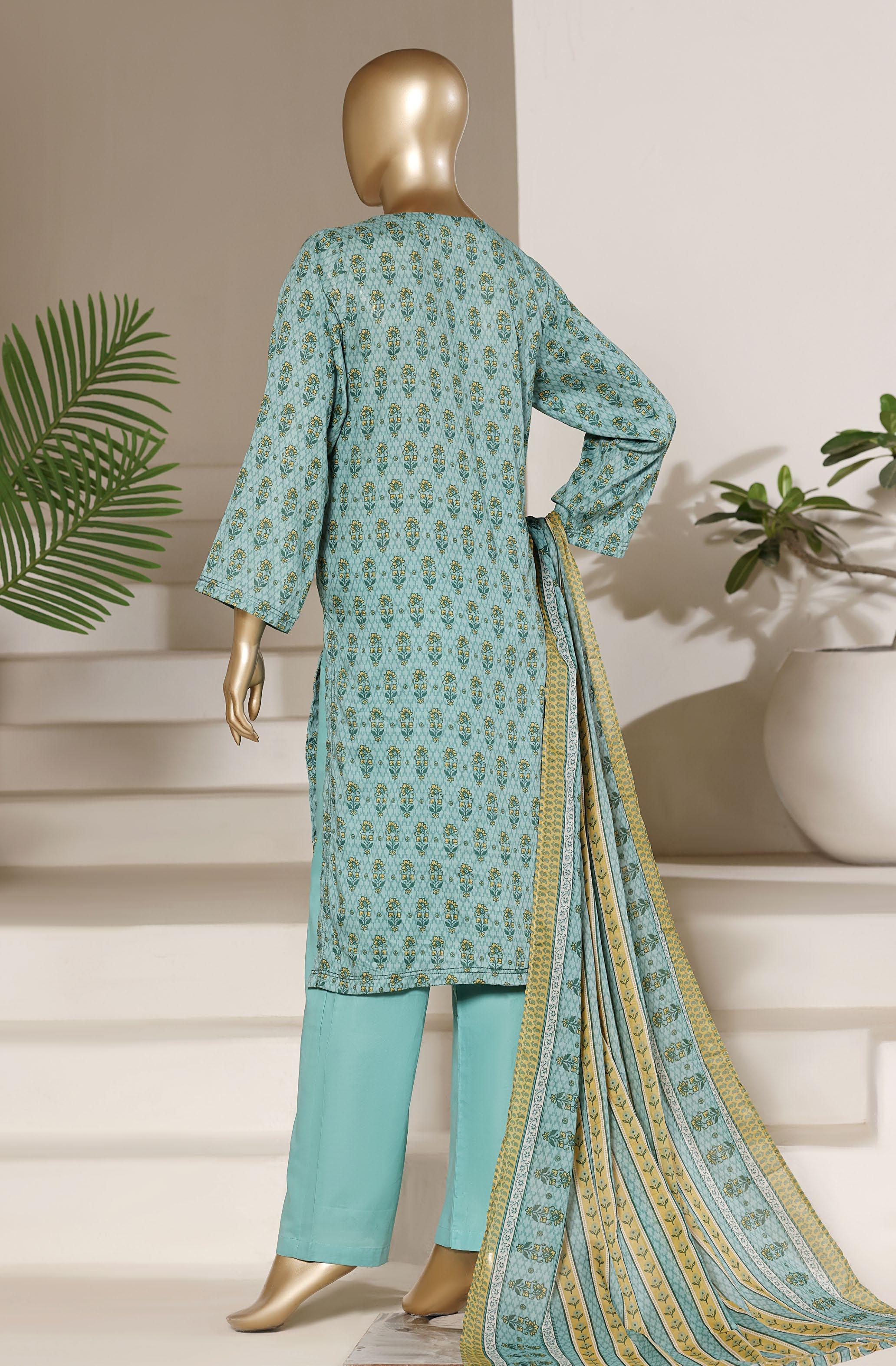 Sadabahar Printed Lawn 3Piece Stitched Vol-09 COLLECTION 2026 D#01