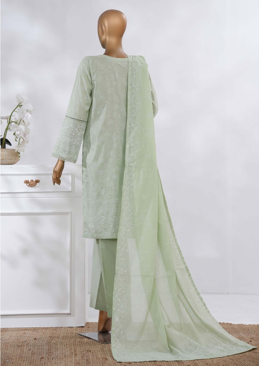 Hz Ready To Were Cotton Sunehri Paste Print With Embroidery Stitched Collection 2025. D-59 Pista