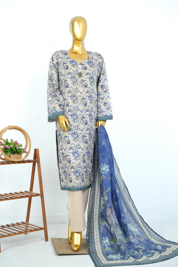 BIN SAEED Luxury Lawn Printed 3pcs Stitched Vol-30 3Piece Stitched COLLECTION 2026 D#-144