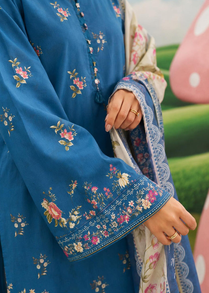 Sadabahar Ready To Wear Textured Lawn Printed Vol-14 3Piece Stitched Collection 2026 D#-10