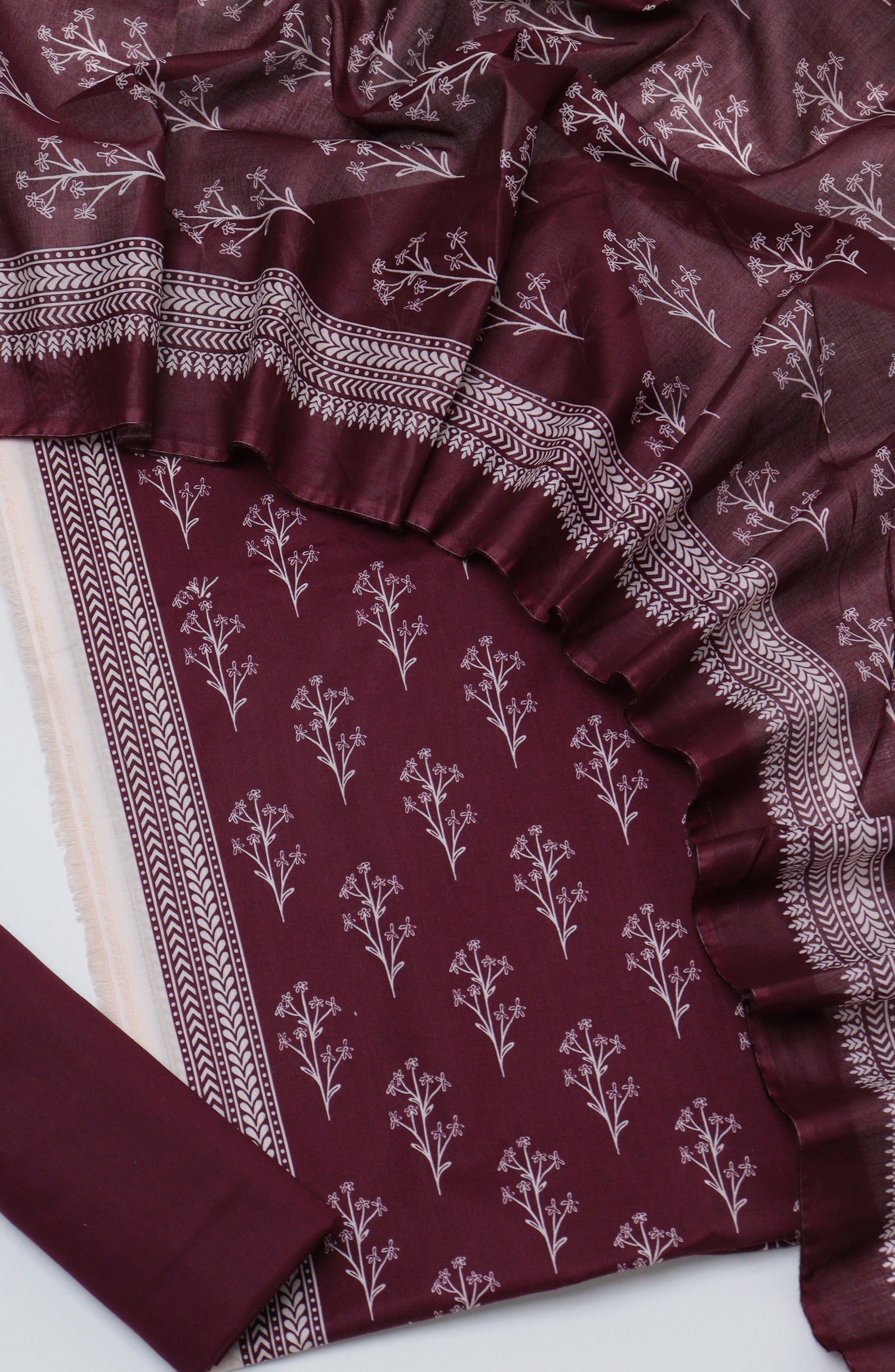 Bin Saeed Mid Summer Cotton Digital Printed 3Piece Unstitched Collection 2026 D#-12