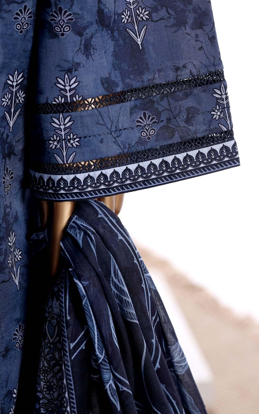 HZ °GULDOZI° Luxury Lawn Embroidery 3Piece Stitched Collection 2026 D#01