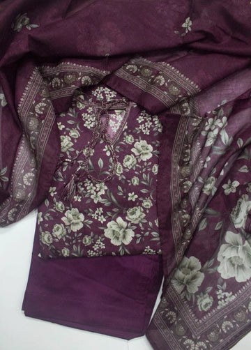 BIN SAEED Luxury Lawn Printed 3pcs Stitched Vol-18 3Piece Stitched COLLECTION 2026 D-#17