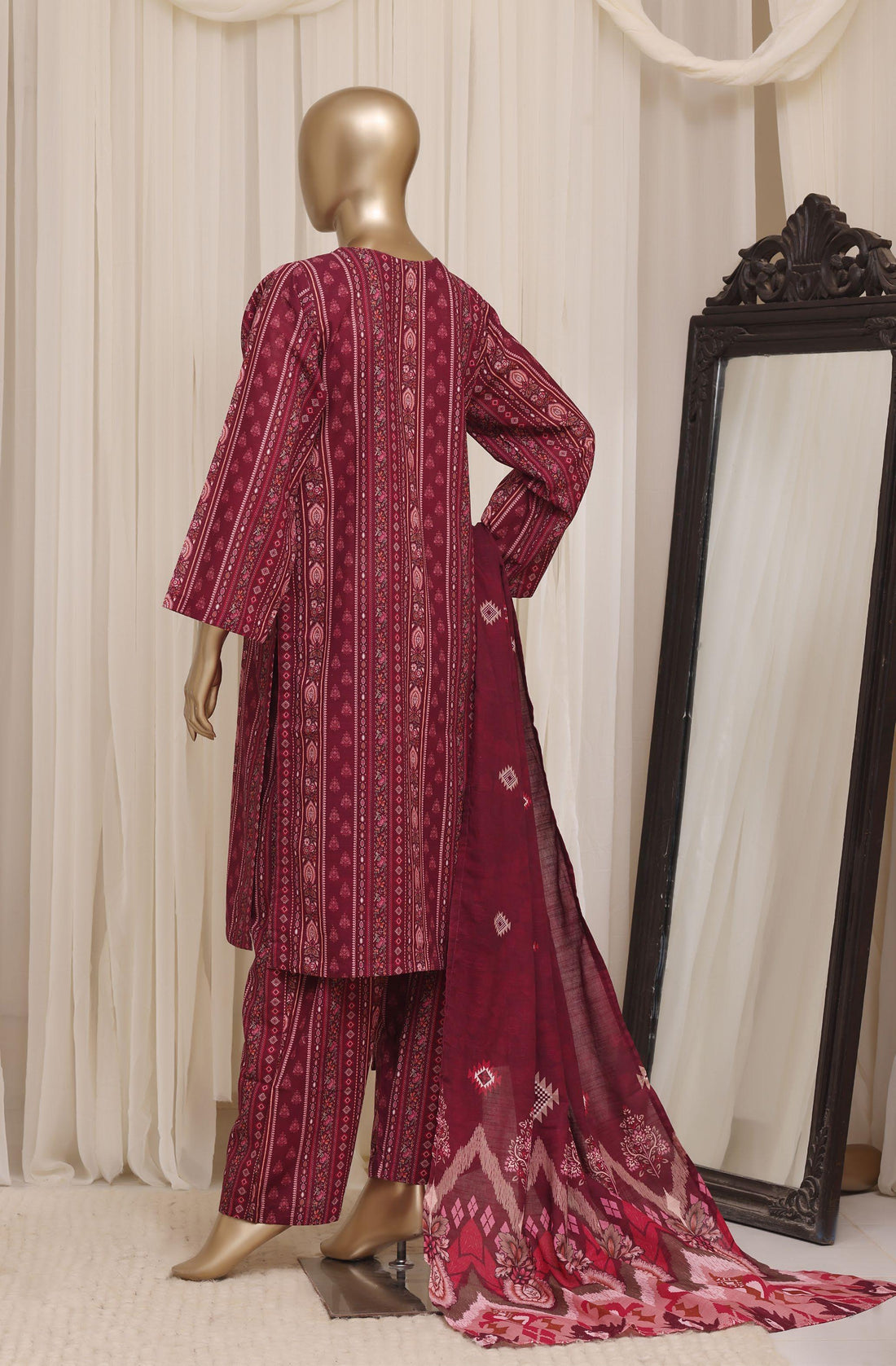 Sadabahar Luxury Khaddar Printed Winter 3Piece Vol-01 Collection SDKH-06