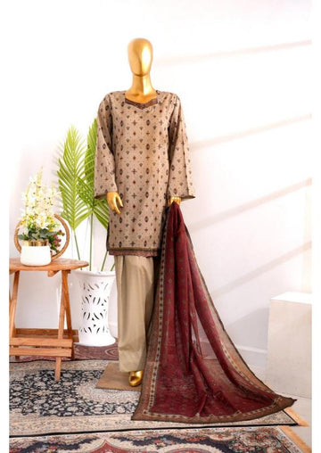 BIN SAEED Luxury Lawn Printed With Farshi Shalwar 3Piece Stitched COLLECTION 2026 D-#26