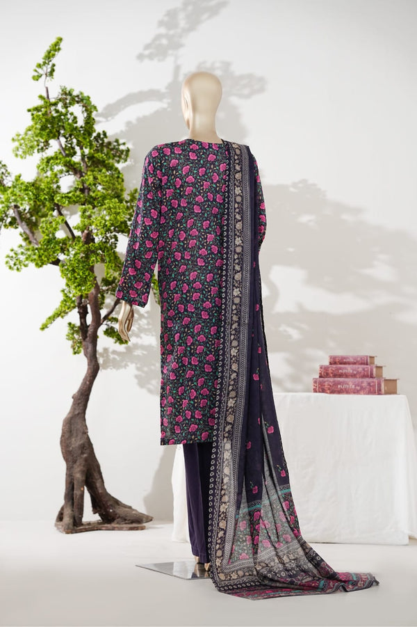 BIN SAEED Luxury Lawn Printed 3pcs Stitched Vol-18 3Piece Stitched COLLECTION 2026 D-#48