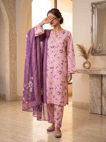 Sadabahar Lawn Printed Vol-15 3Piece Stitched Collection 2026 D#-14
