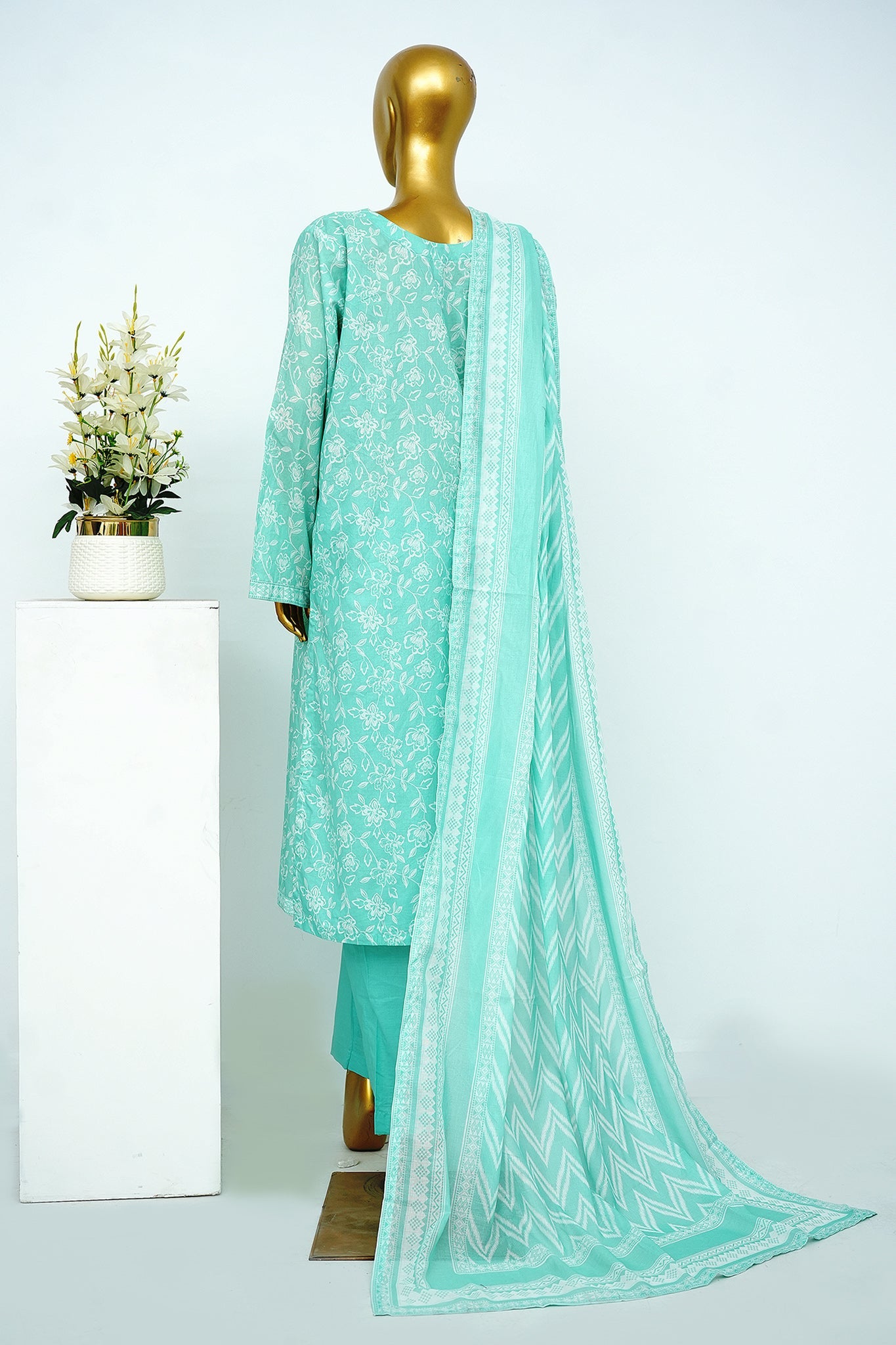 BIN SAEED Luxury Lawn Printed 3pcs Stitched Vol-30 3Piece Stitched COLLECTION 2026 D#-87
