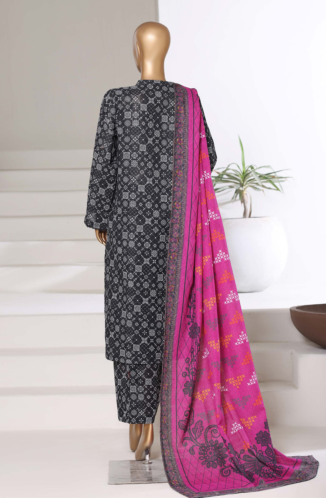 Sadabahar Printed Khadder 3PCS Stitched Vol—3 Collection 2025 D-23