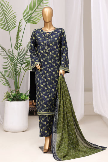 BIN SAEED Luxury Lawn Printed 3pcs Stitched Vol-18 3Piece Stitched COLLECTION 2026 D-#67