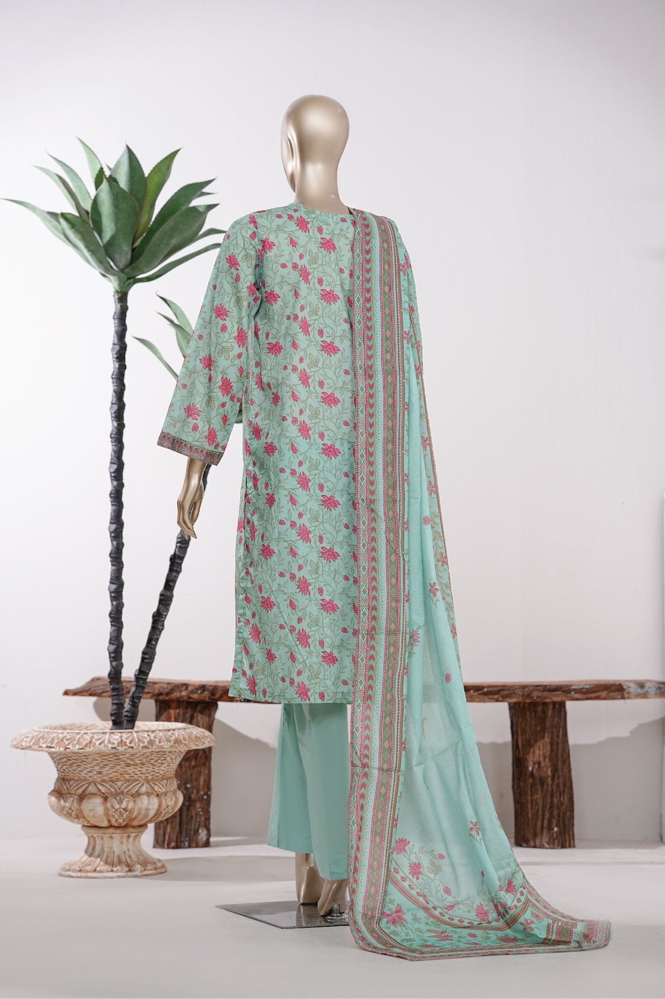 BIN SAEED Luxury Lawn Printed 3pcs Stitched Vol-18 3Piece Stitched COLLECTION 2026 D-#37