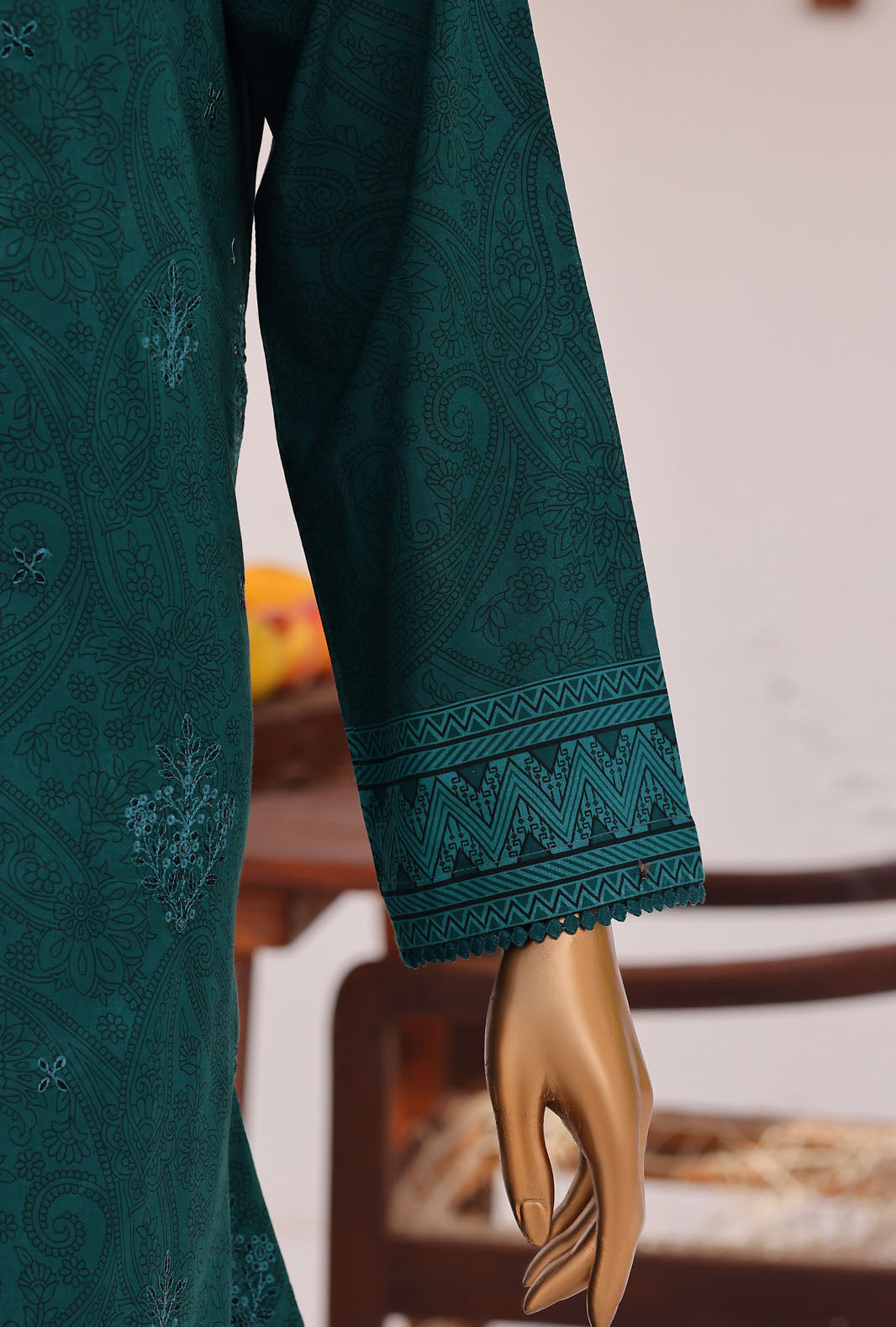 Premium Venice By HZ Textiles Embroidered With Chiffon Embroidery Dupatta Lawn Suit Unstitched 3 Piece Collection 2026 D#-02