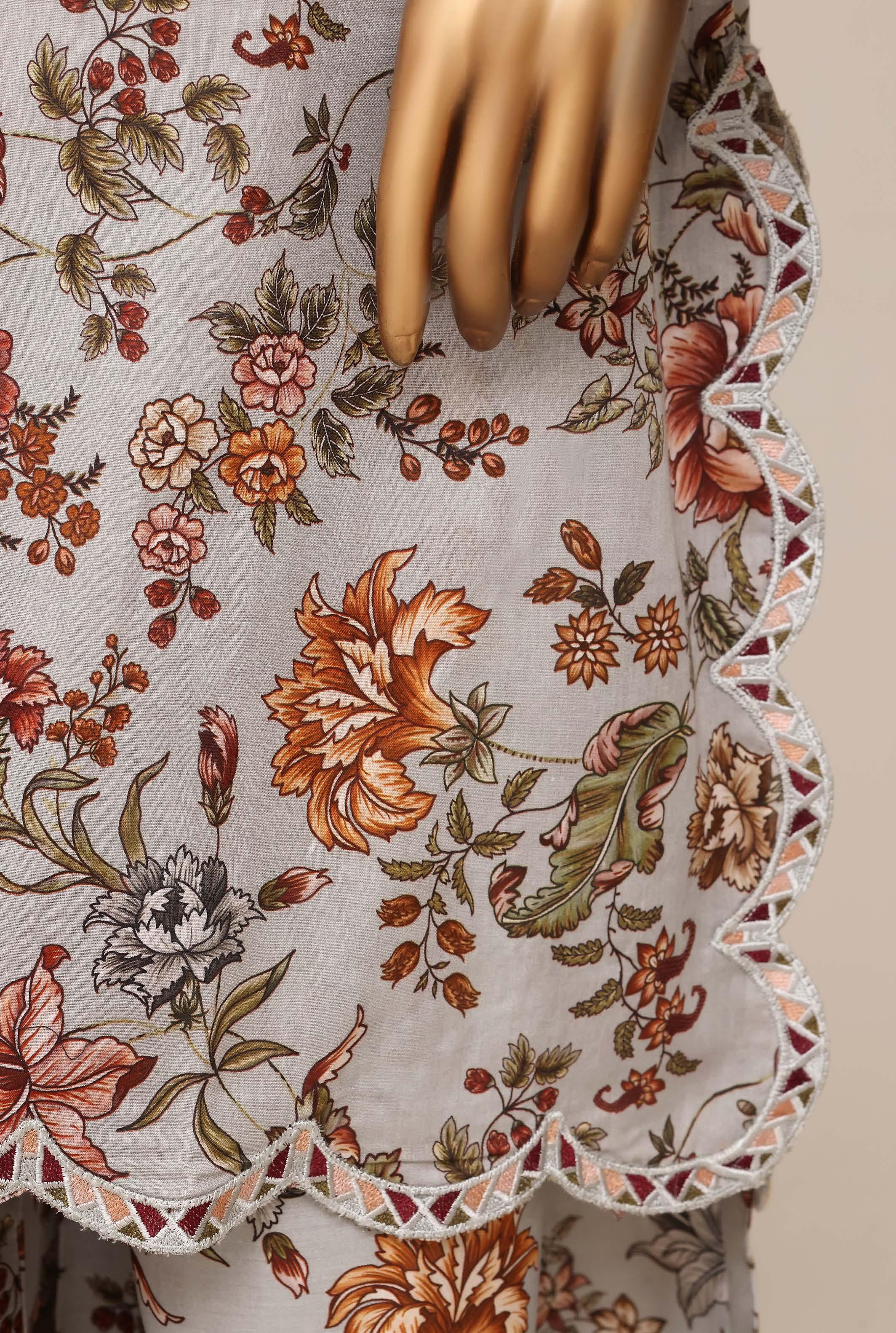 Sadabahar Malika Embroidery Lawn Short Length 3Piece Stitched Vol-10 Collection 2026 D#05