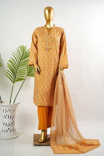 BIN SAEED Luxury Lawn Printed 3pcs Stitched Vol-30 3Piece Stitched COLLECTION 2026 D#-128