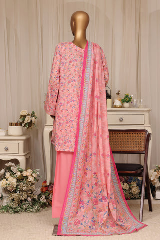 BIN SAEED Luxury Lawn Printed With Farshi Shalwar 3Piece Stitched COLLECTION 2026 D-#07