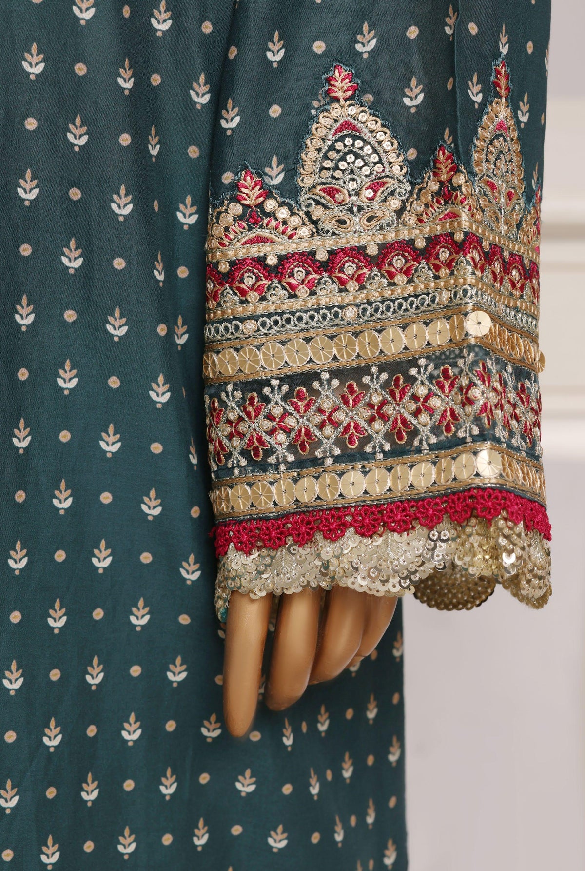 Sadabahar Luxury Regal Lawn With Digital Printed Lawn Dupatta 3Piece Stitched Festive Edition Collection 2026. D#-03