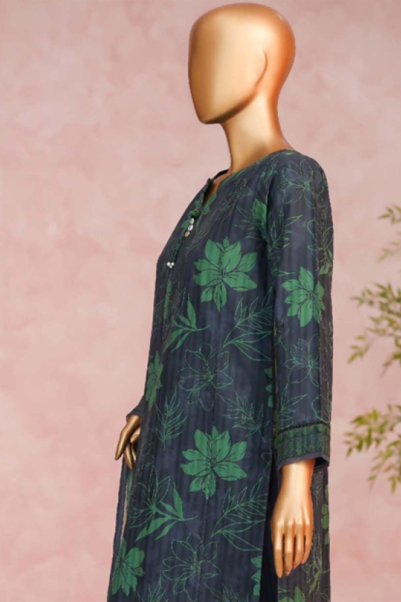 Enchant By HZ Stitched 3 Piece Linnokara Prints Collection'2025-PLK-516