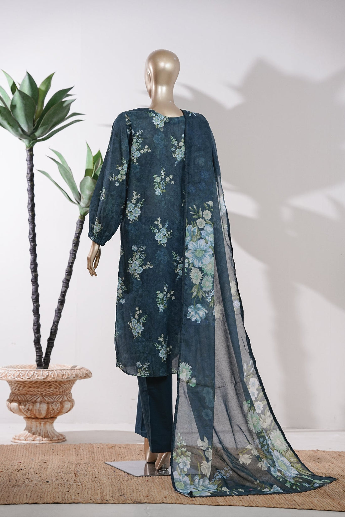 BIN SAEED Luxury Lawn Printed 3pcs Stitched Vol-18 3Piece Stitched COLLECTION 2026 D-#42