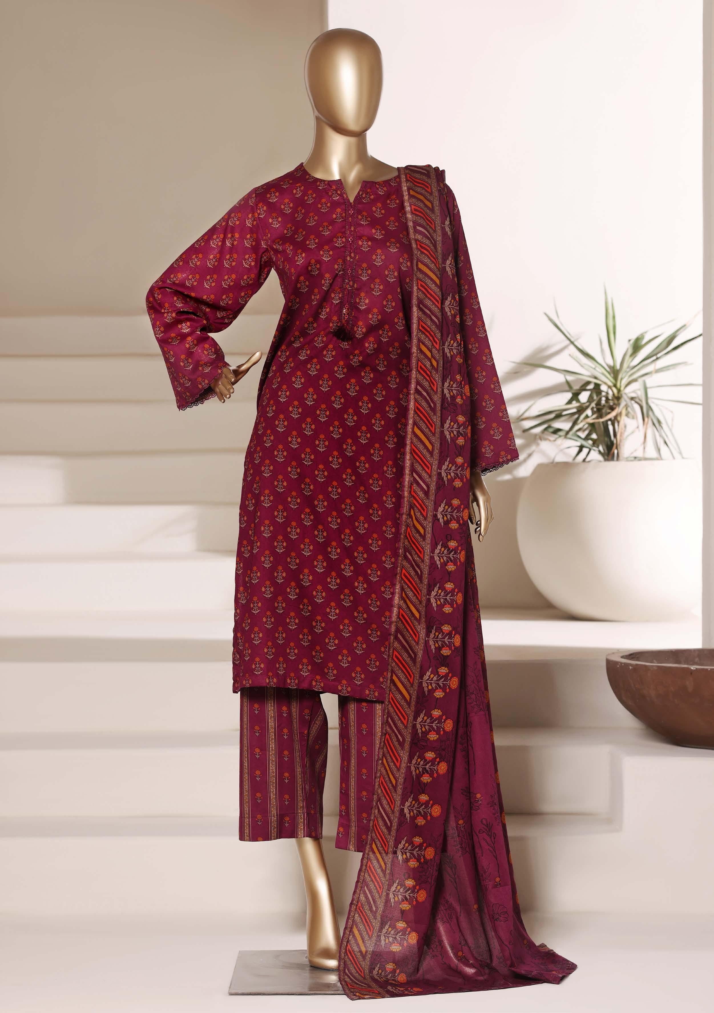 Sadabahar Printed Lawn 3Piece Stitched Vol-06 COLLECTION 2026 D#08