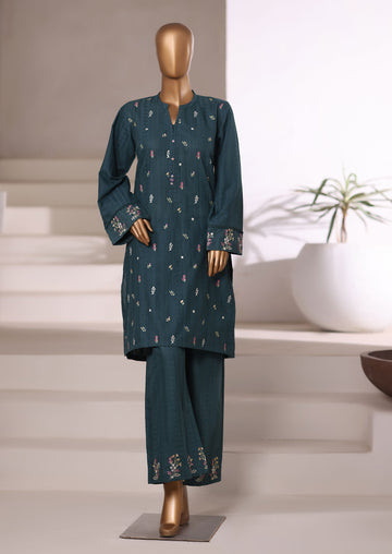 SADABAHAR Vybe Embroidered Set 2PlECE STITCHED COLLECTION 2025 D-403 Green