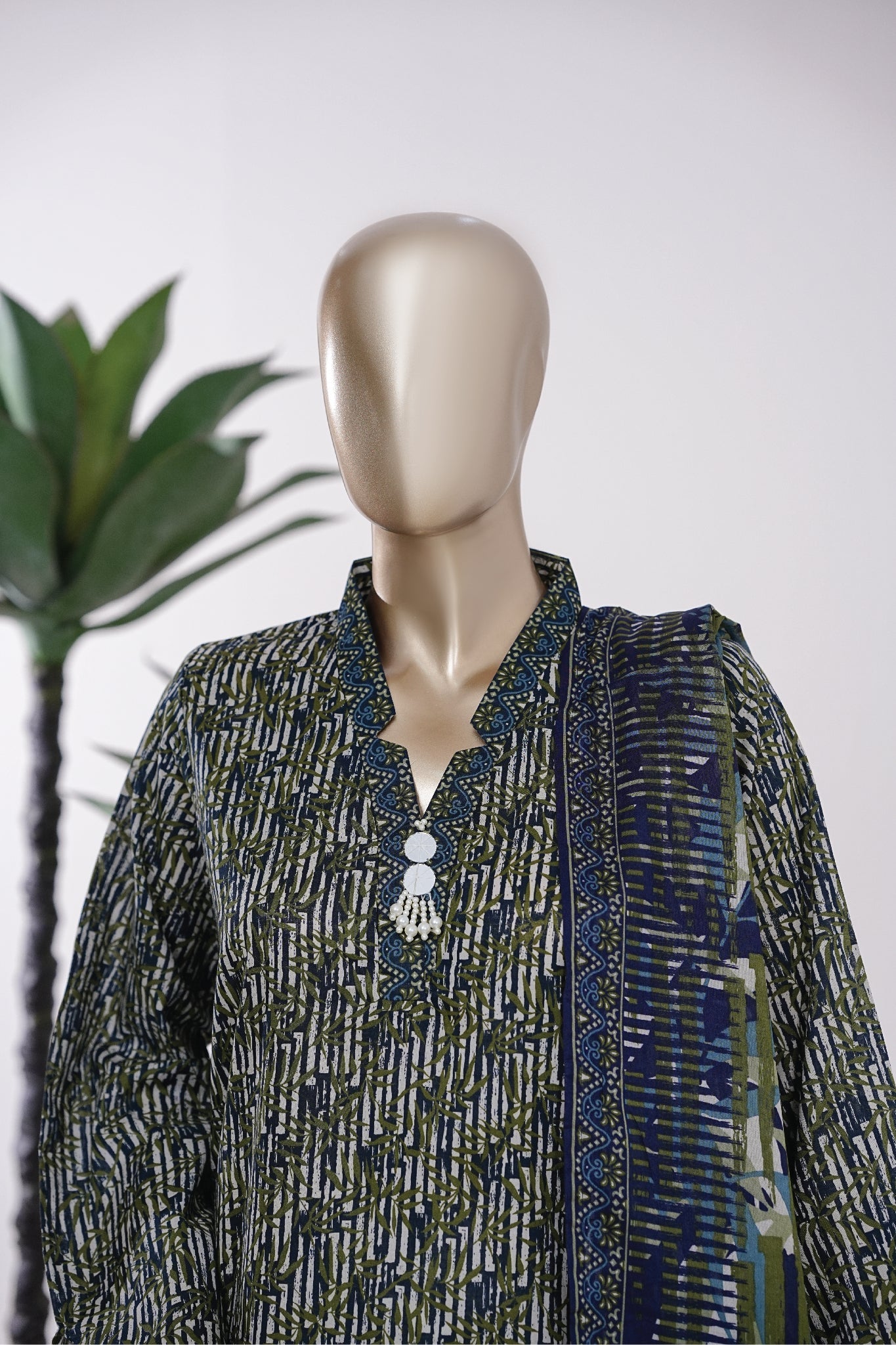 BIN SAEED Luxury Lawn Printed 3pcs Stitched Vol-18 3Piece Stitched COLLECTION 2026 D-#34