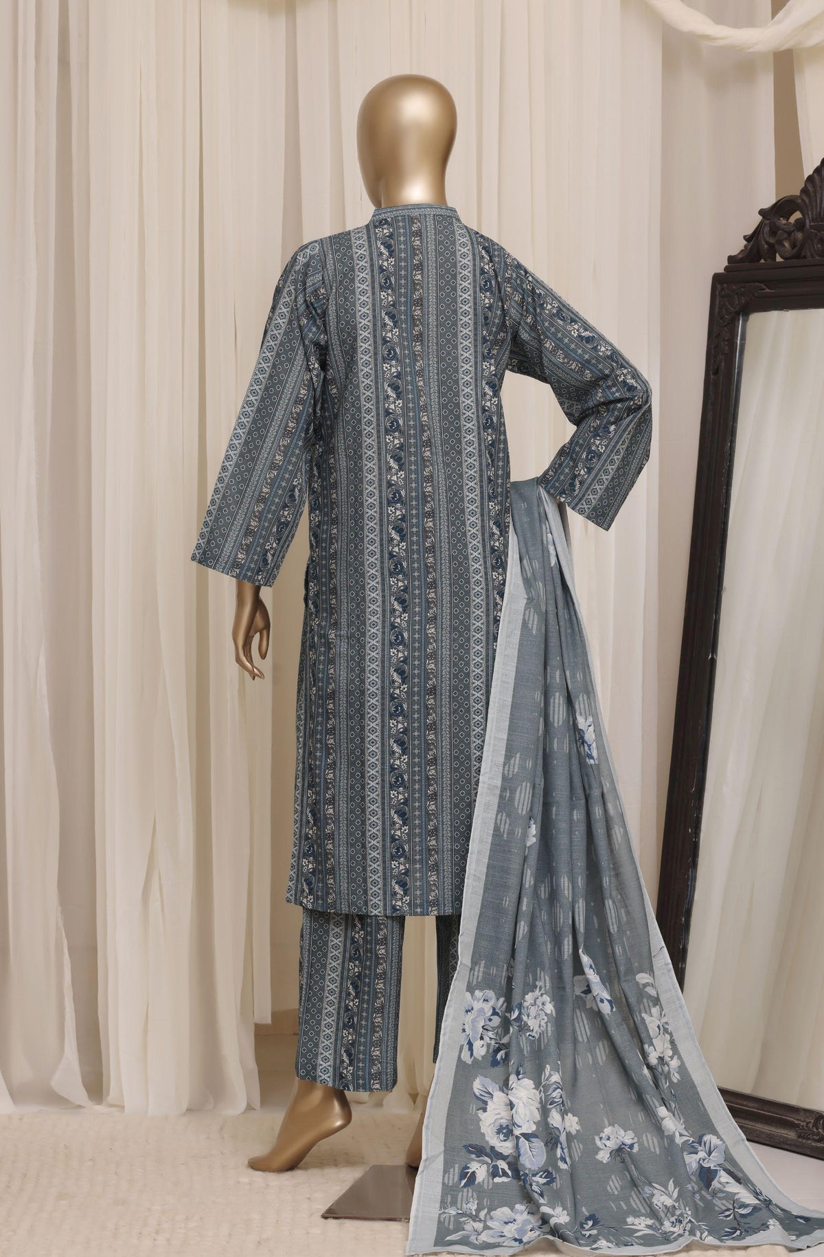 Sadabahar Luxury Khaddar Printed Winter 3Piece Vol-01 Collection SDKH-01
