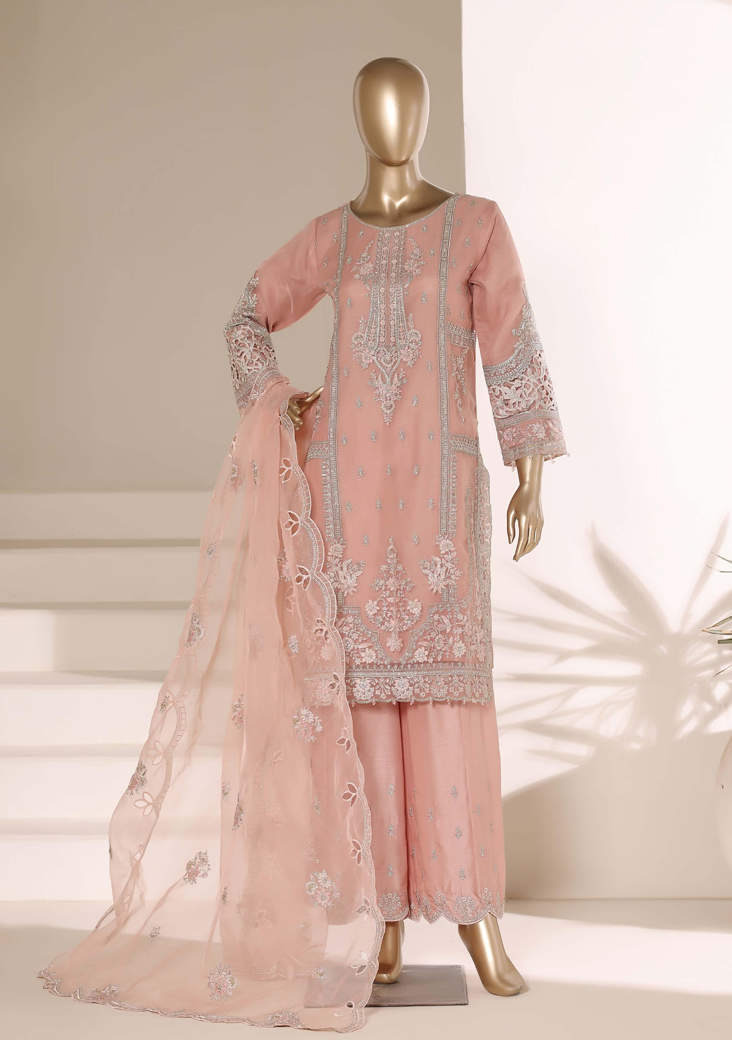 SADABAHAR LUXURY FORMAL FESTIVE °MAHPARA° ORGANZA EMBROIDERED 3PIECE STITCHED Vol-03 COLLECTION 2026 D#-04