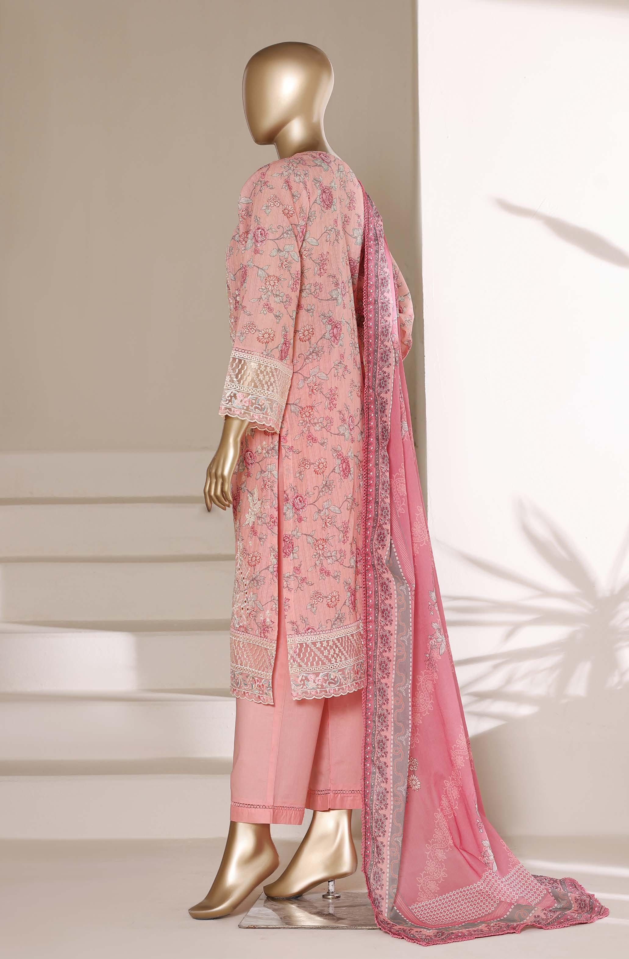 Sadabahar Luxury Signature  Lawn Embroidery 3Piece Stitched Vol-04 COLLECTION 2026. D-11