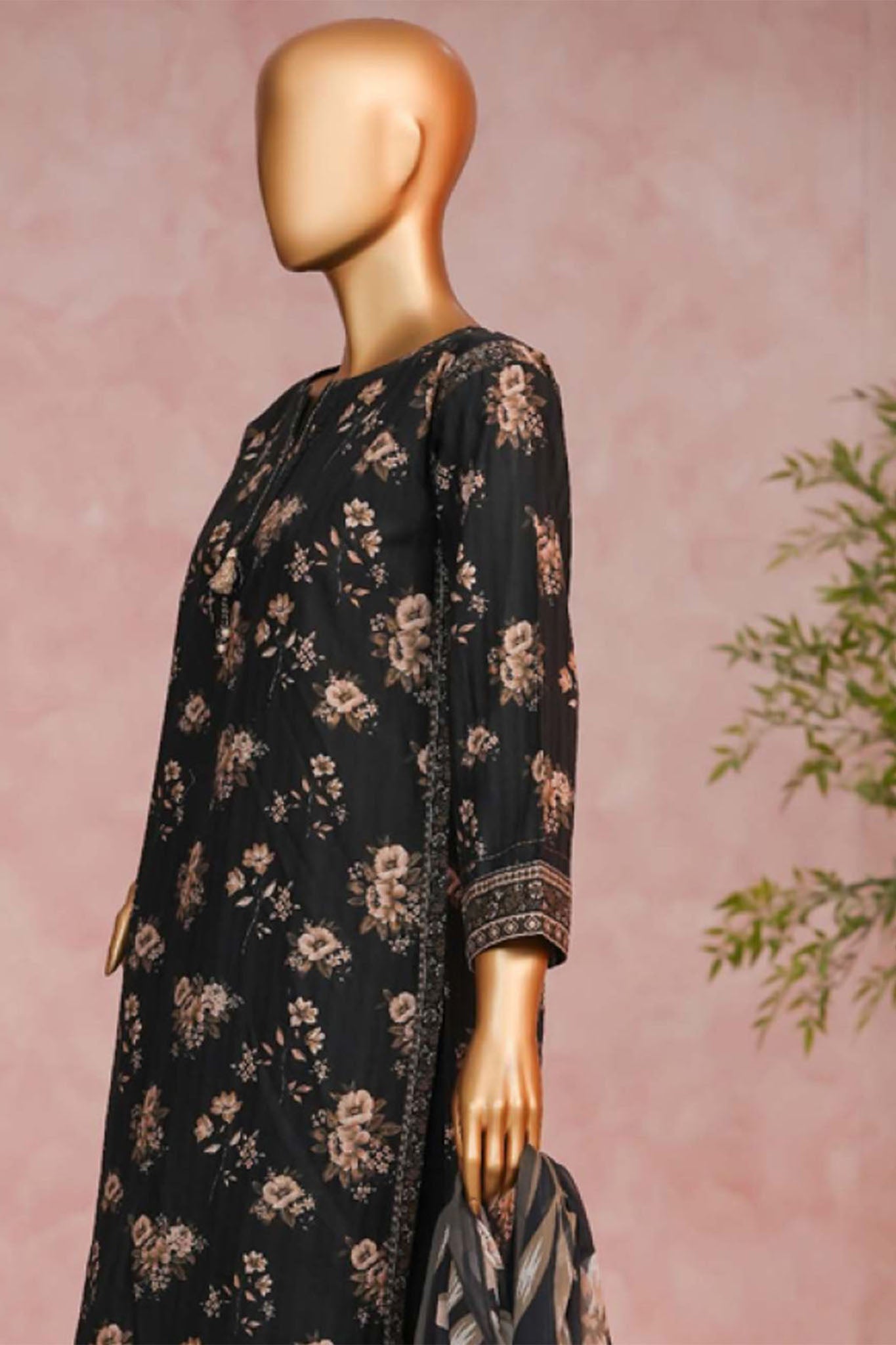 Enchant By HZ Stitched 3 Piece Linnokara Prints Collection'2025-PLK-512