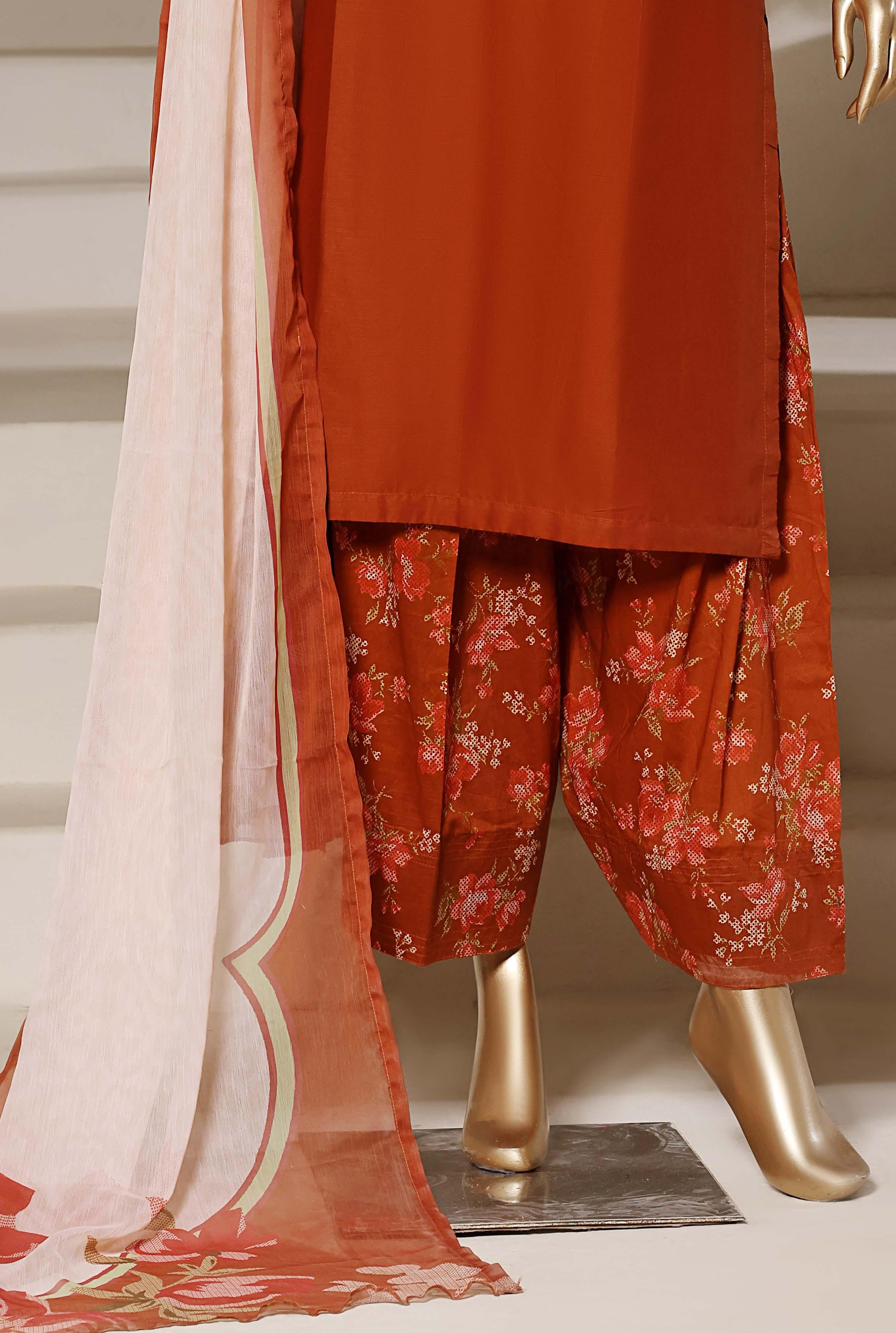 Sadabahar Luxury Eclair Solid  Textured Lawn Embroidery With Digital Printed Chiffon Dupatta With Printed Farshi Shalwar 3Piece Stitched Festive Edition Collection 2026. D#-04