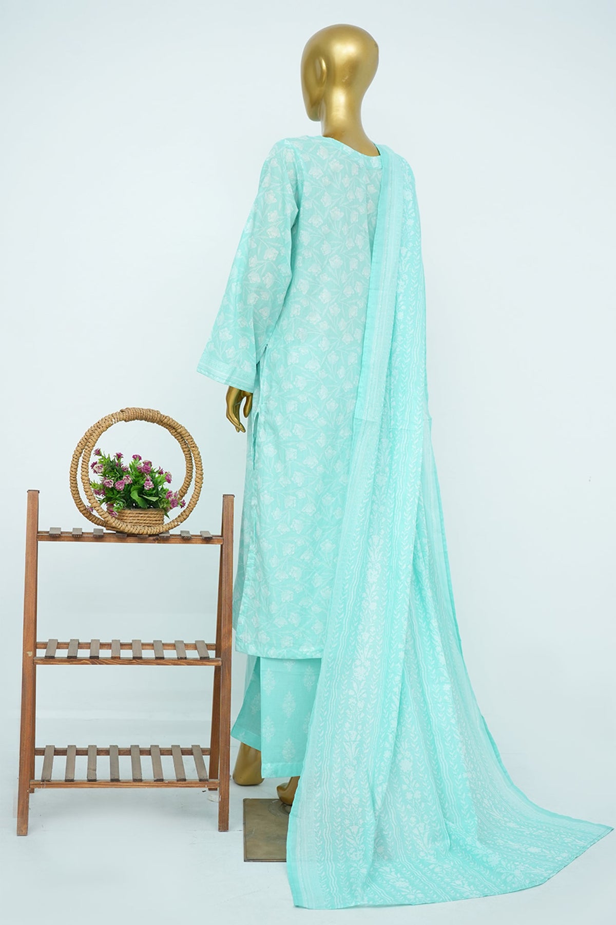 BIN SAEED Luxury Lawn Printed 3pcs Stitched Vol-30 3Piece Stitched COLLECTION 2026 D#-131
