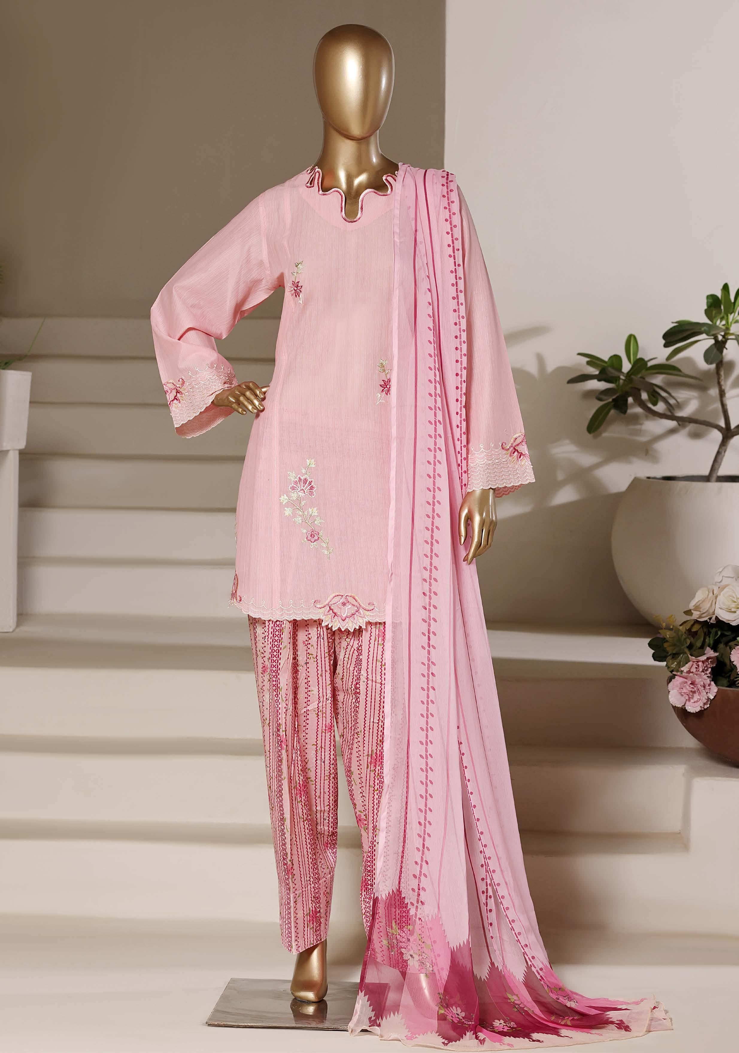 Sadabahar Luxury Eclair Solid  Textured Lawn Embroidery With Digital Printed Chiffon Dupatta With Printed Farshi Shalwar 3Piece Stitched Festive Edition Collection 2026. D#-06