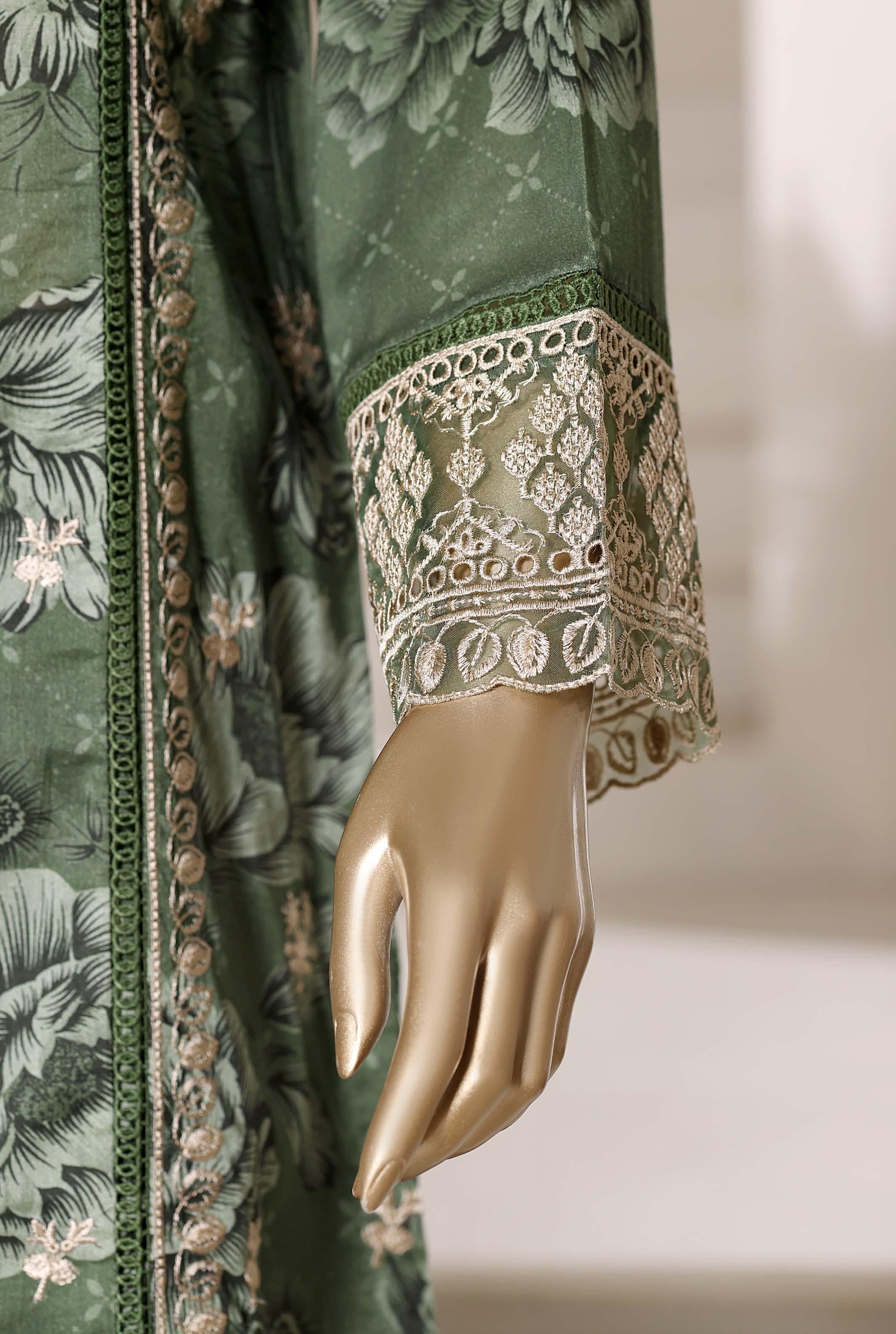 Sadabahar Luxury Signature  Lawn Embroidery 3Piece Stitched Vol-02 COLLECTION 2026. D-10